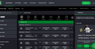 Wettangebot von Bet90